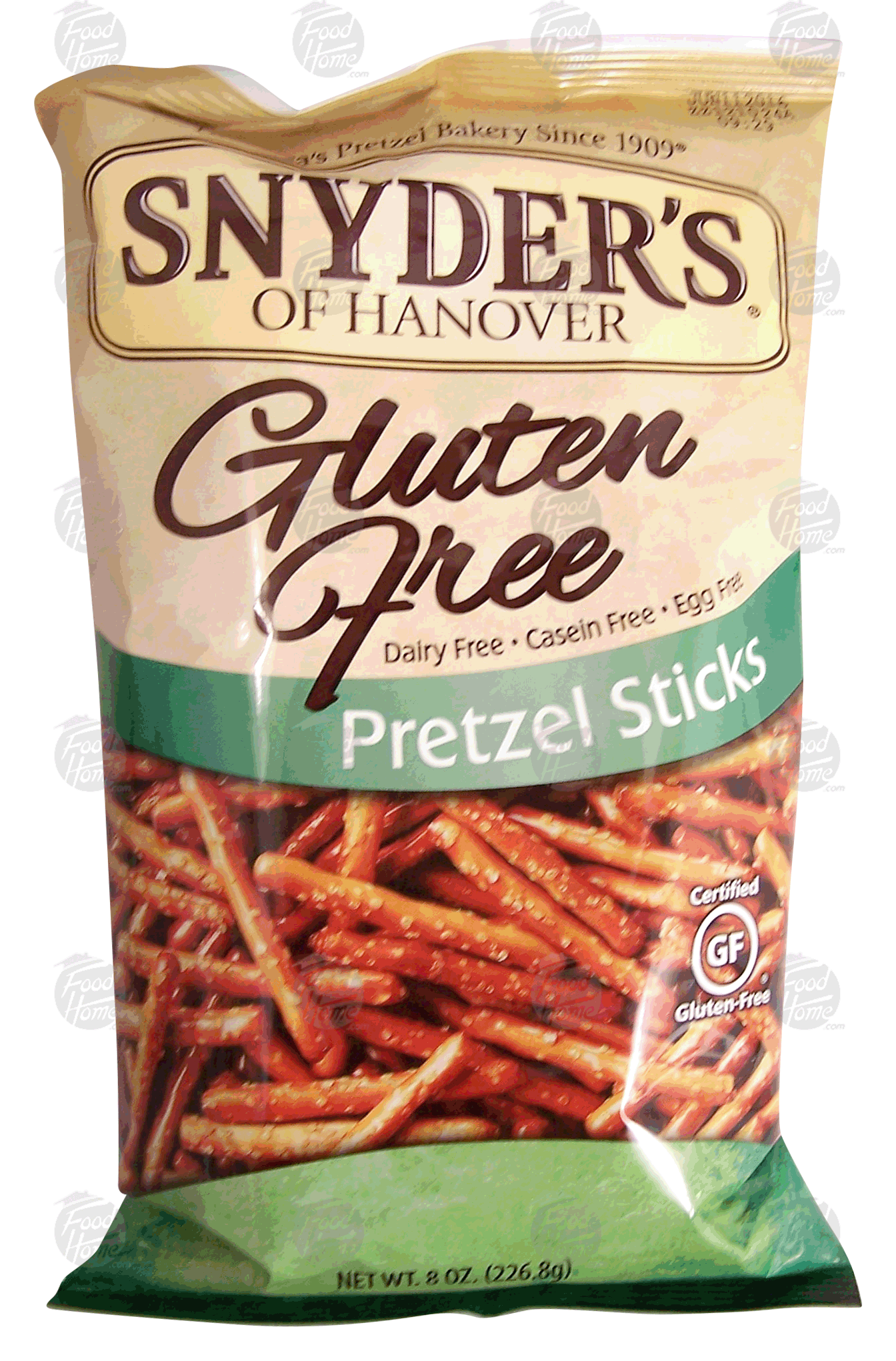 Snyder's Of Hanover Gluten Free pretzel sticks, dairy free, egg free Full-Size Picture